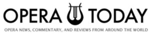 Opera Today logo with a lyre, showcasing opera news and reviews.