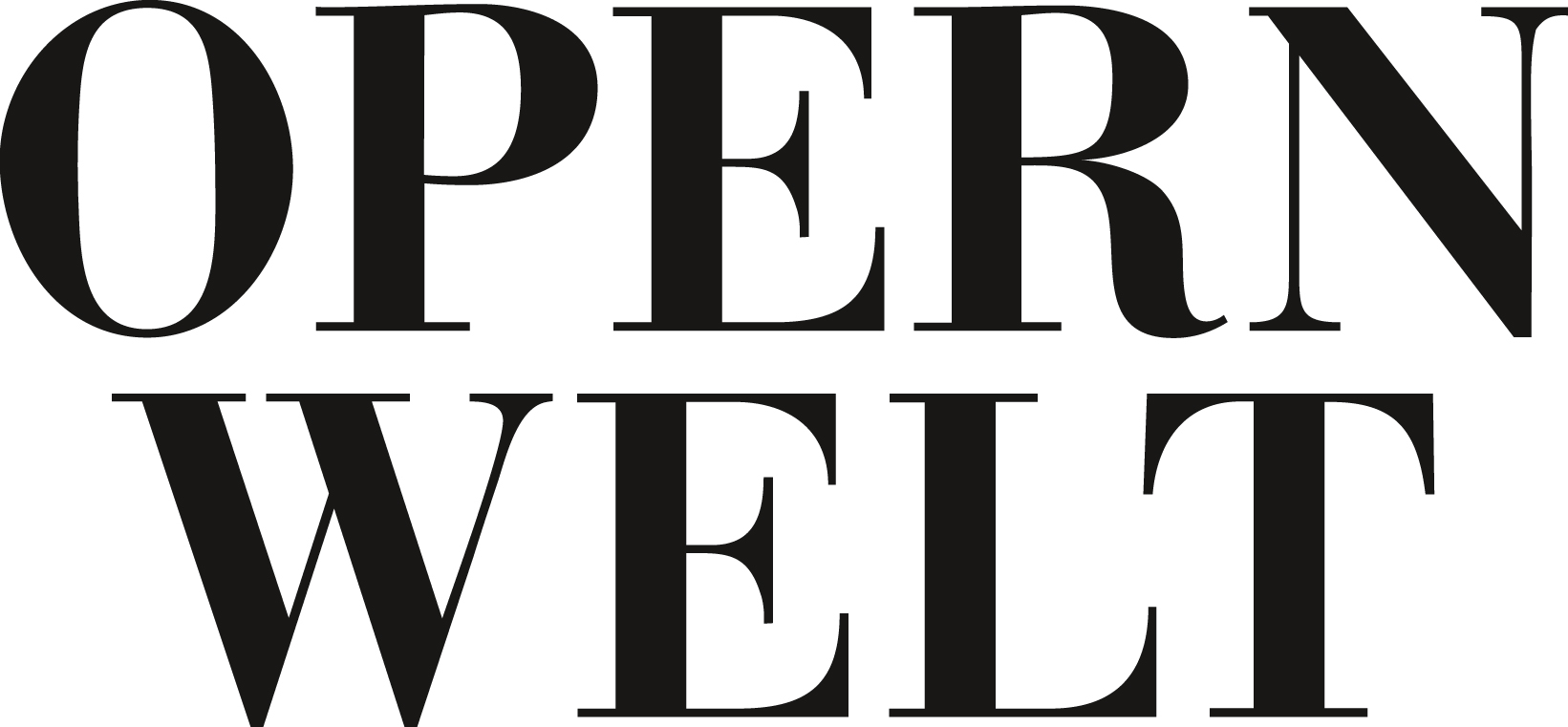 OPERNWELT logo. The text reads "OPERNWELT" in a bold, serif typeface.